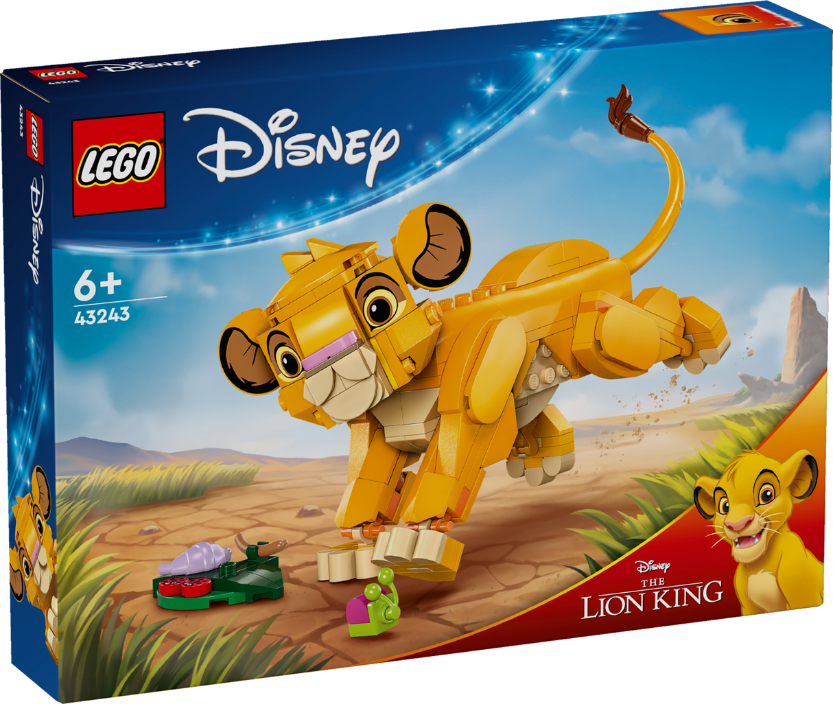 LEGO Disney Lõvikuningas Simba kutsikas 43243L