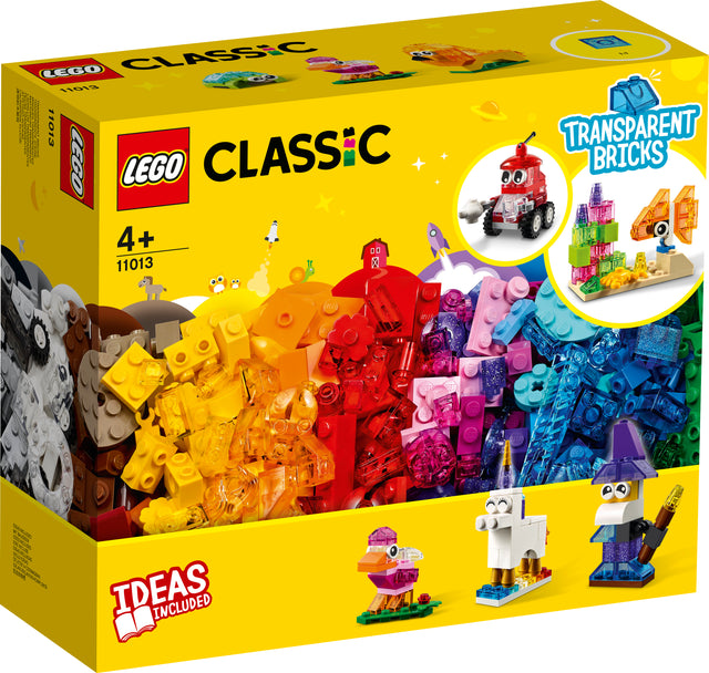 LEGO Classic Läbipaistvad loovmänguklotsid 11013L