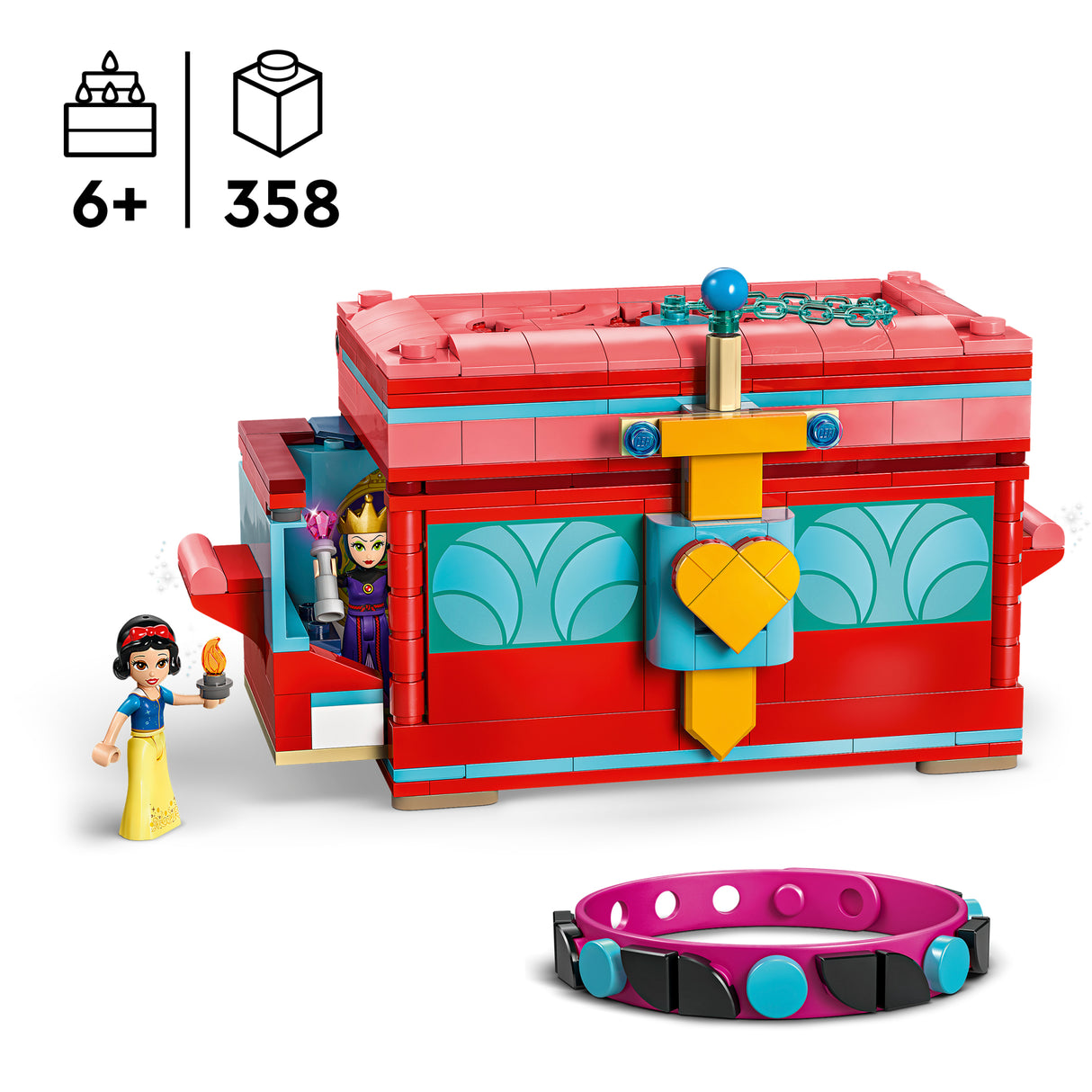 LEGO Disney Lumivalgekese ehtekarp 43276L