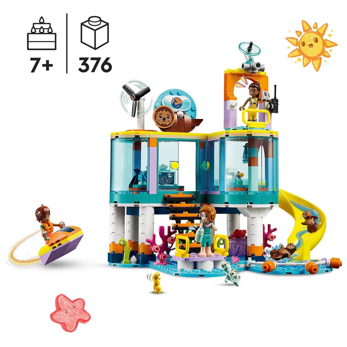 LEGO Friends Merepäästekeskus 41736L