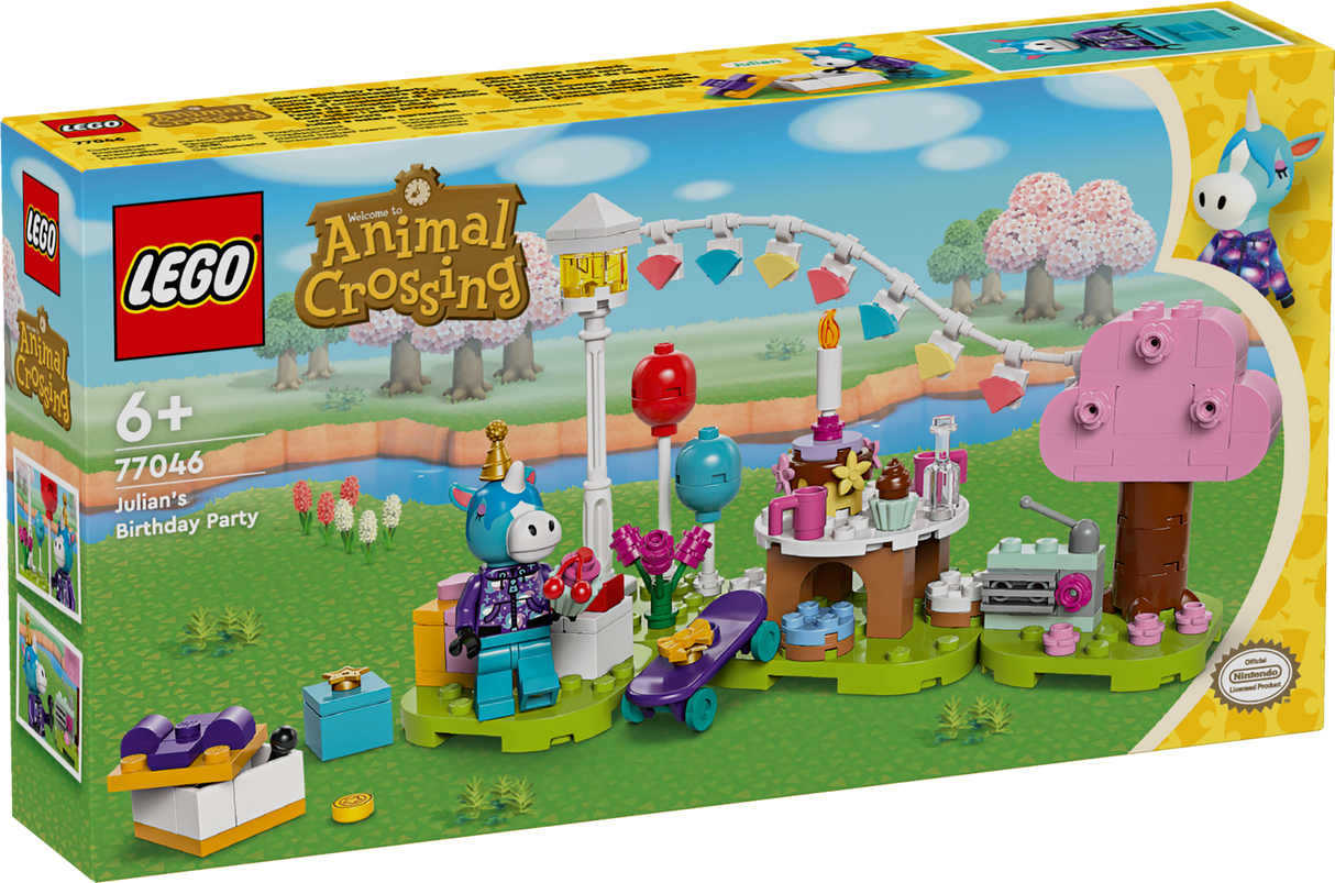 LEGO Animal Crossing Julian ja tema sünnipäevapidu 77046L