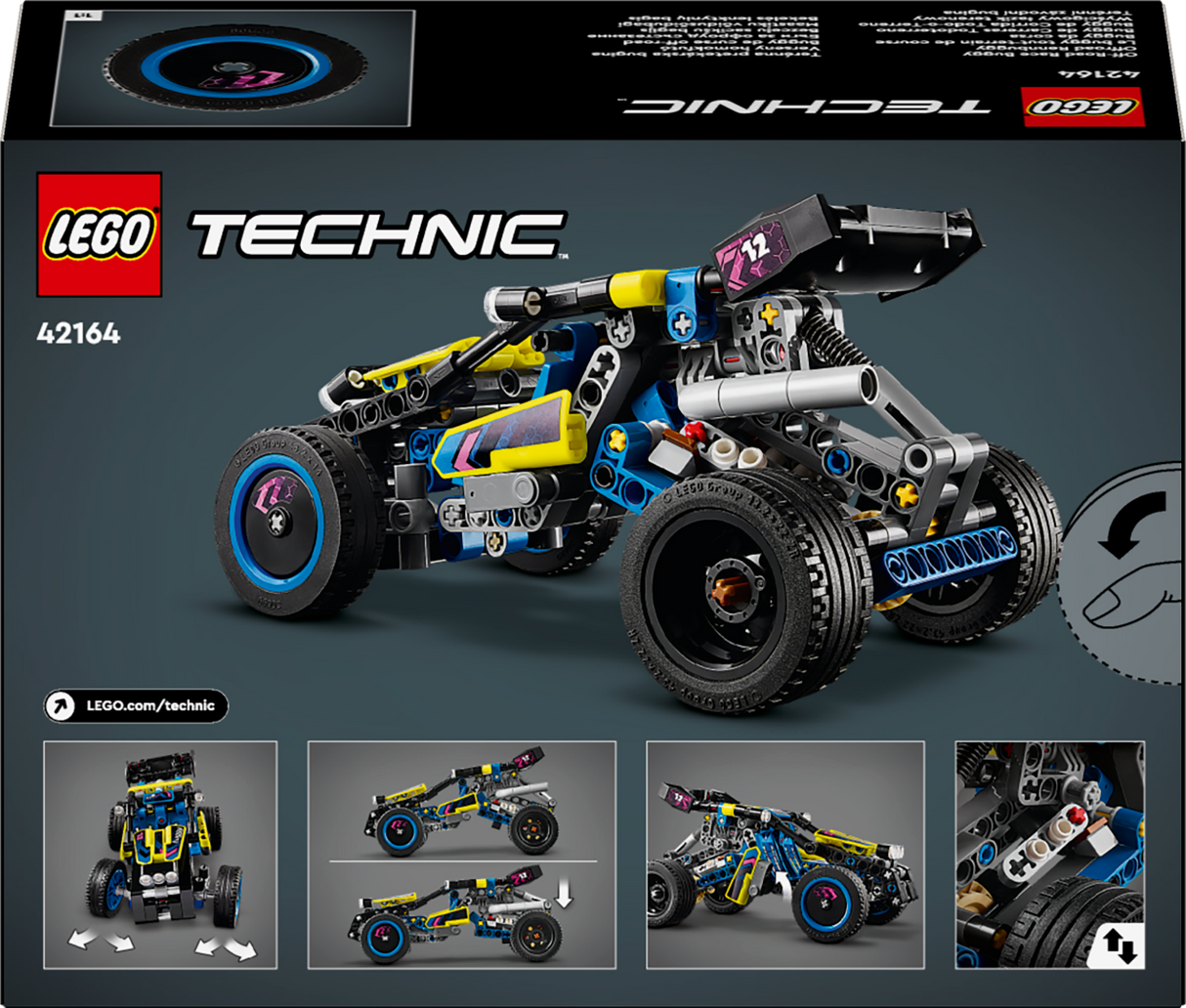 LEGO Technic Maastiku võidusõidubagi 42164L