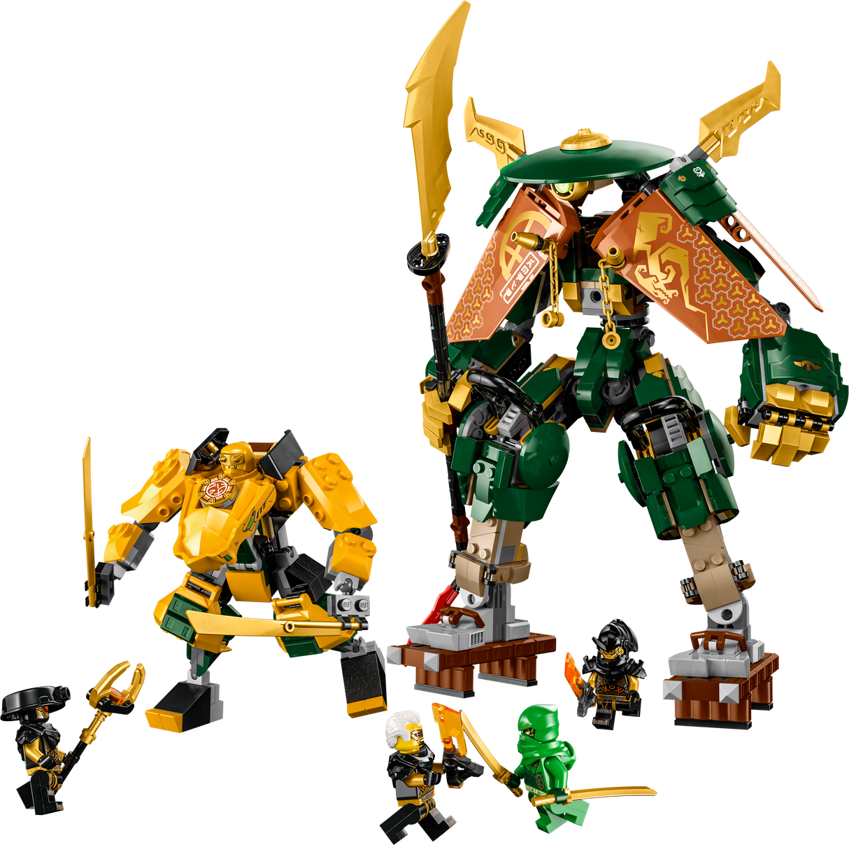 LEGO Ninjago Lloydi ja Arini ninjatiimi robotid 71794L