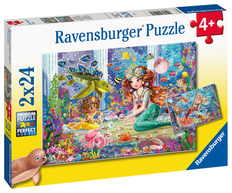 Ravensburger pusle 2x24 tk Merineitsid 051472V