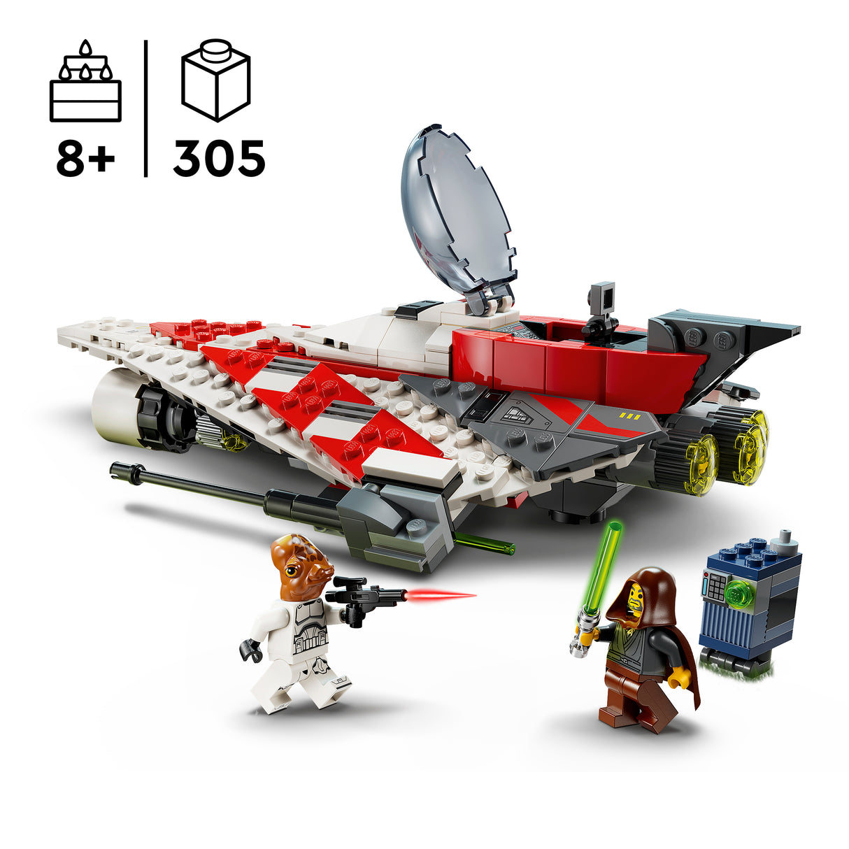 LEGO Star Wars Jedi Bobi Starfighter 75388L