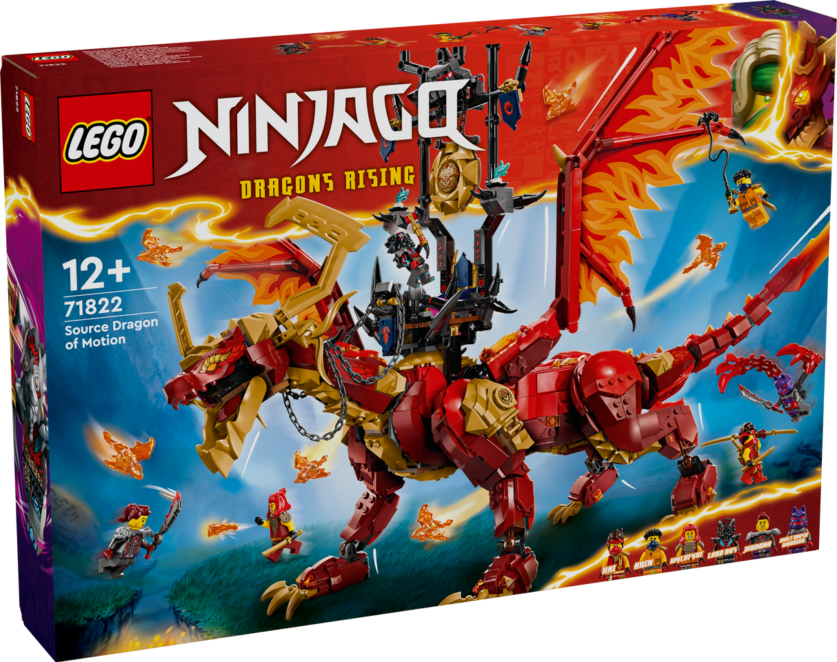 LEGO Ninjago Liikumise Allikadraakon 71822L