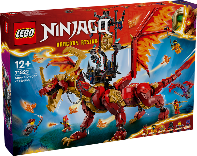 LEGO Ninjago Liikumise Allikadraakon 71822L