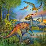 Ravensburger pusle 3x49 tk Dinosaurused 093175V