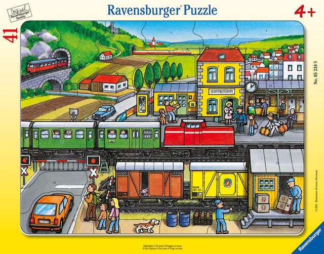 Ravensburger suur plaatpusle 41 tk Rongijaam 052349V