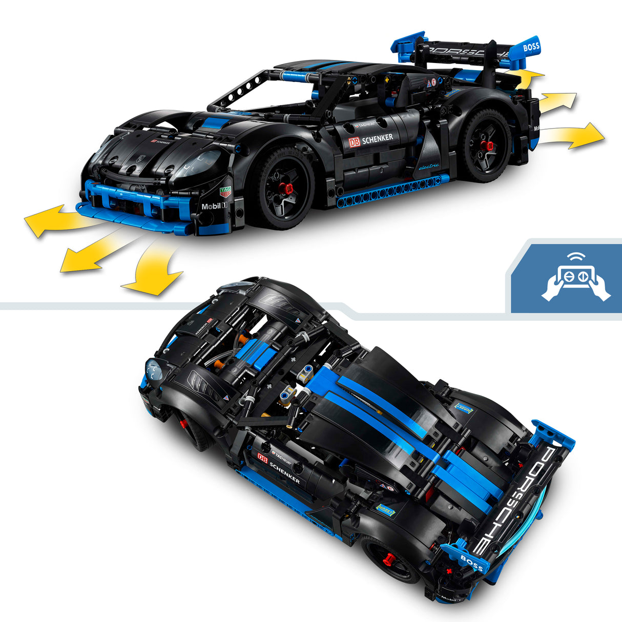 LEGO Technic Porsche GT4 e-Performance võidusõiduauto 42176L