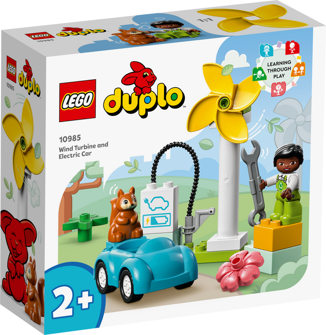 LEGO DUPLO Tuuleturbiin ja elektriauto 10985L