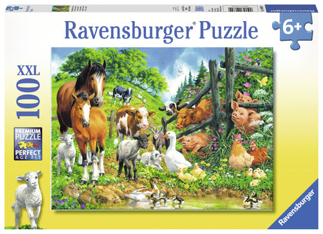 Ravensburger pusle 100 tk Loomade kokkutulek 106899V