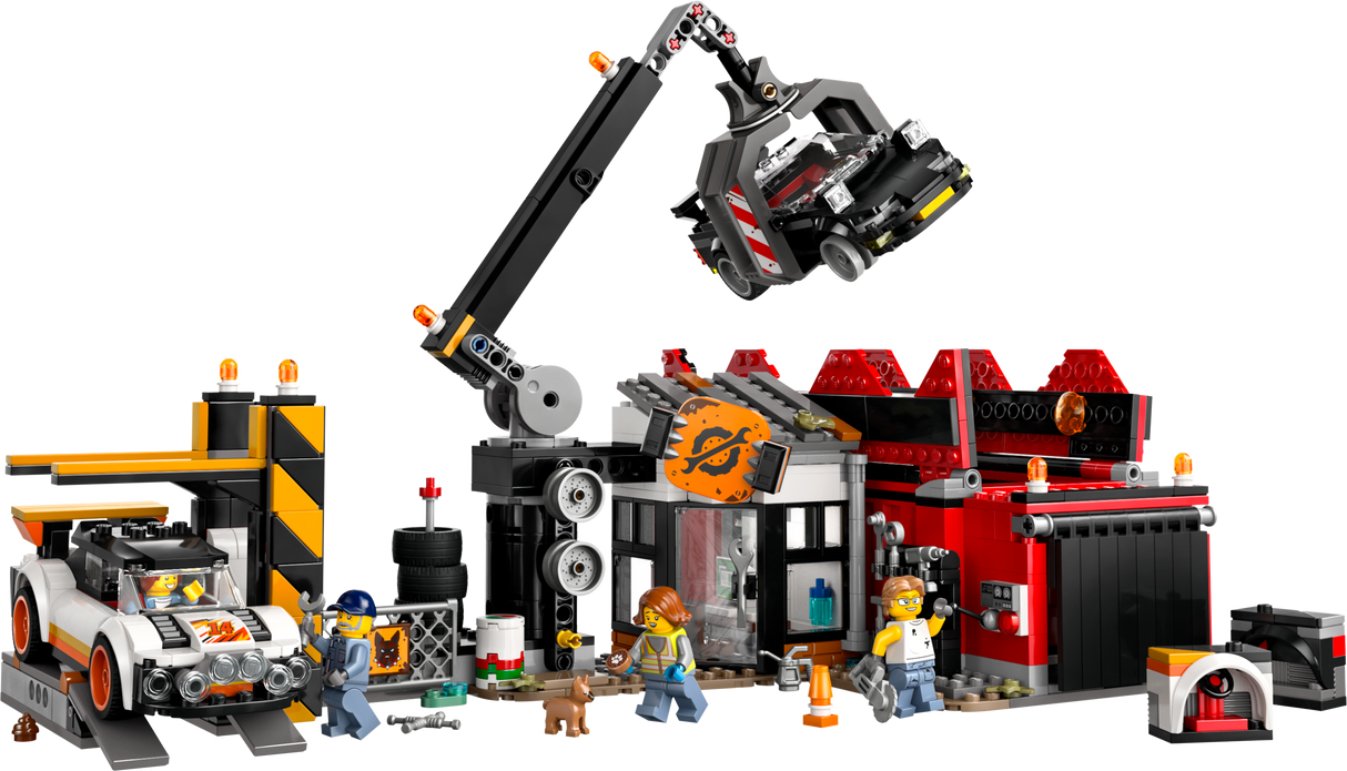 LEGO City Lammutustöökoda koos autodega 60472L