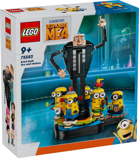 LEGO Minions Klotsidest kokkupandav Gru ja Käsilased 75582L