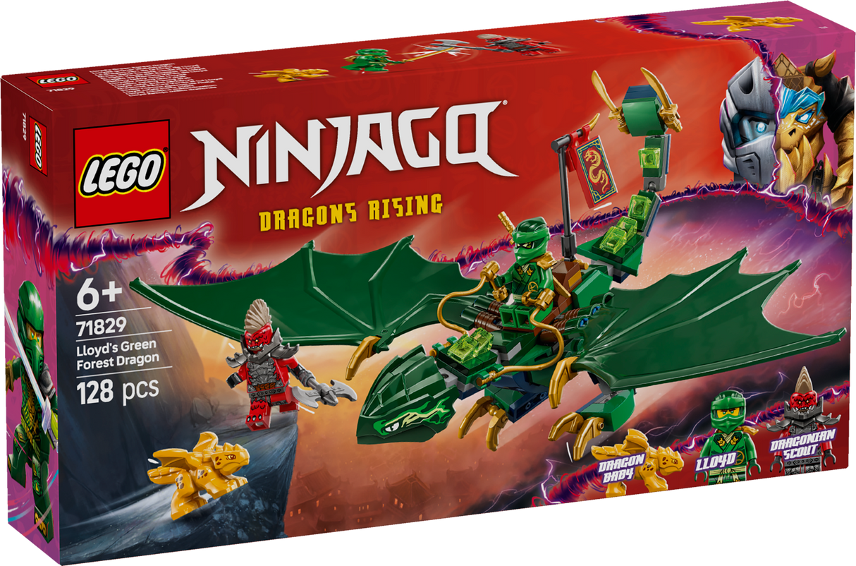 LEGO Ninjago Lloydi roheline metsadraakon 71829L