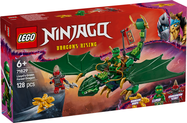 LEGO Ninjago Lloydi roheline metsadraakon 71829L