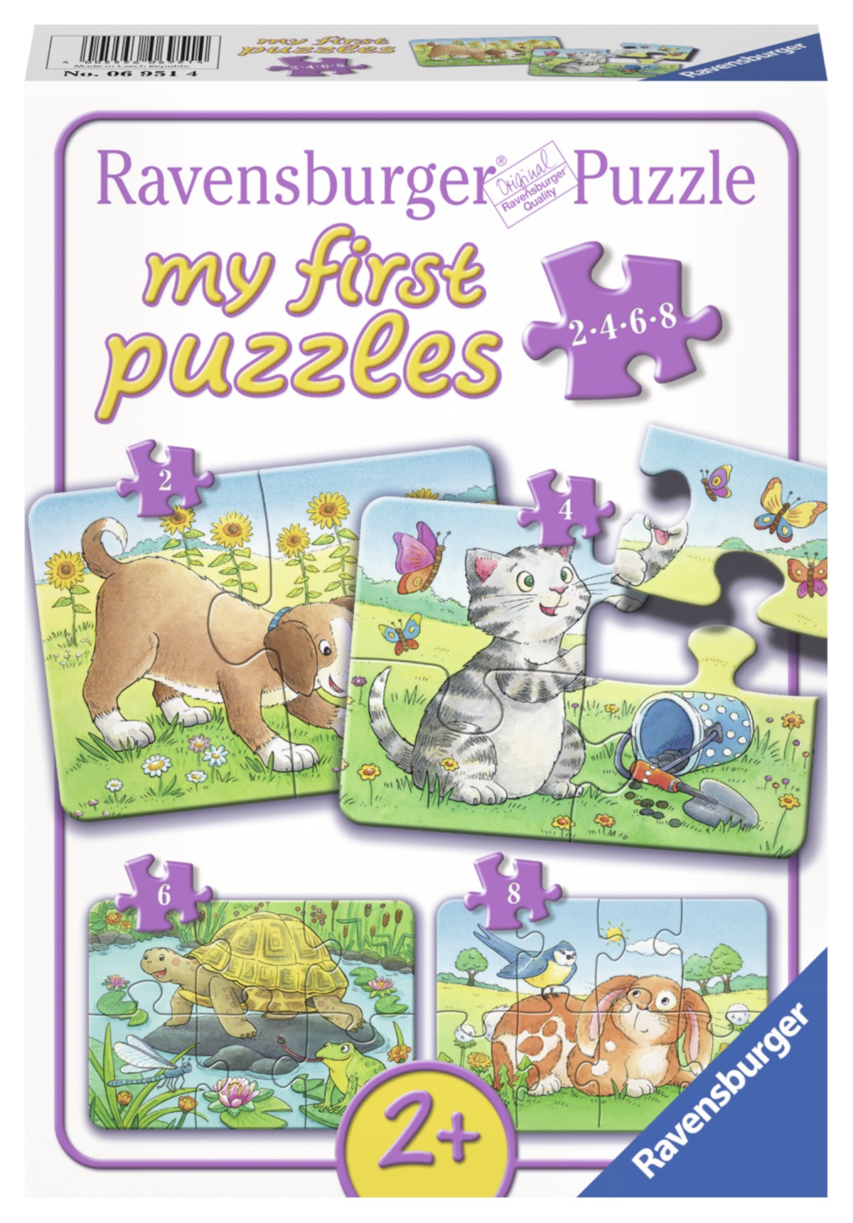 Ravensburger minu esimene pusle 2-4-6-8 tk 069514V