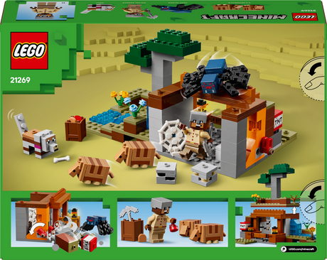 LEGO Minecraft Armadillo kaevanduse ekspeditsioon 21269L