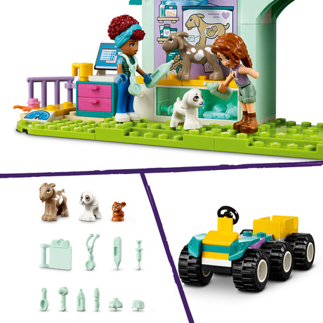 LEGO Friends Farmiloomade loomakliinik 42632L