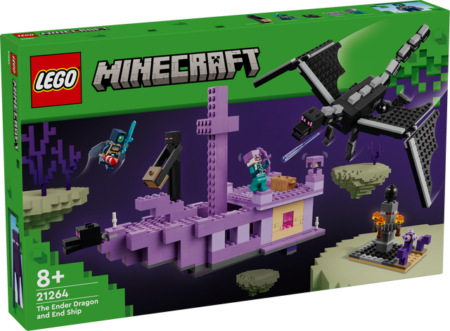 LEGO Minecraft Lõpudraakon ja lõpulaev 21264L