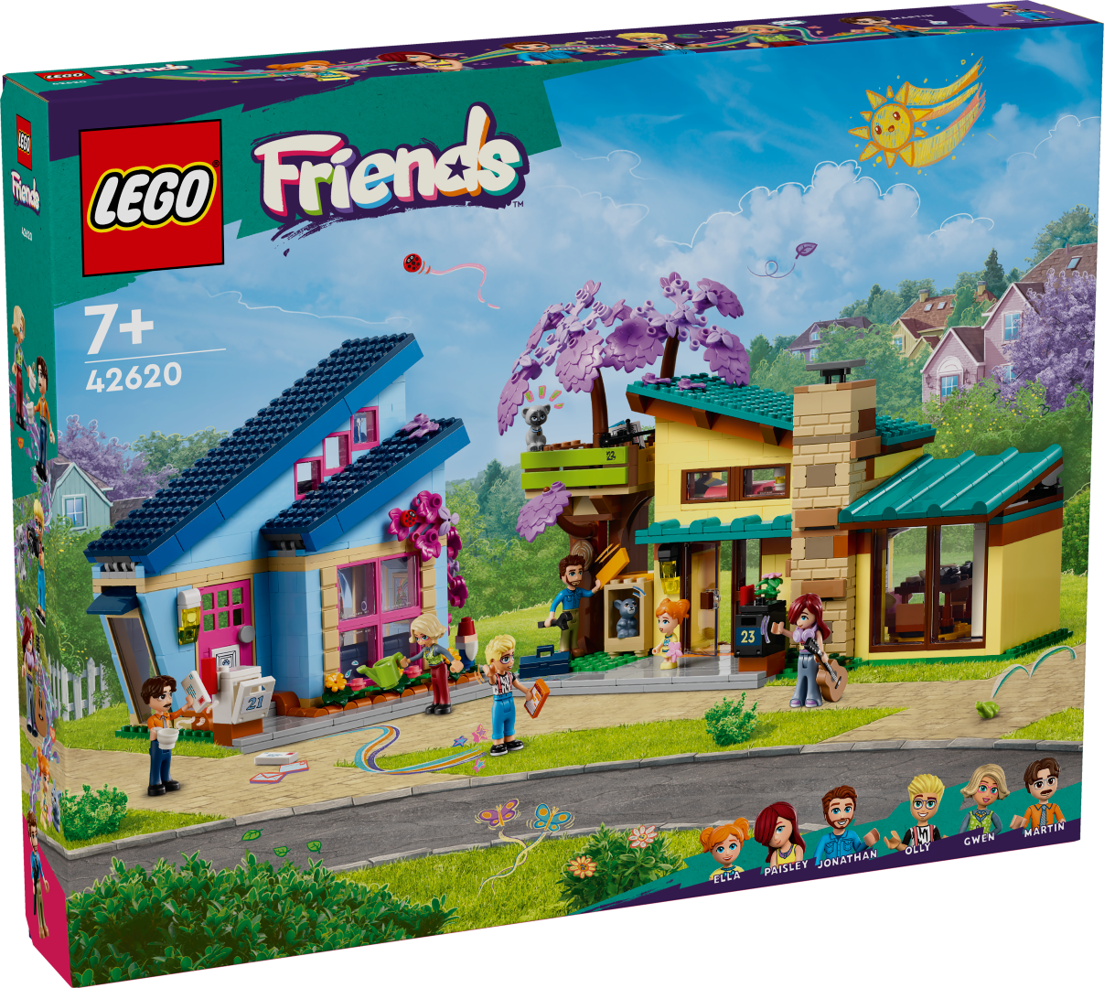 LEGO Friends Olly Ja Paisley peremajad 42620L