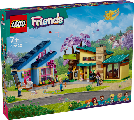 LEGO Friends Olly Ja Paisley peremajad 42620L