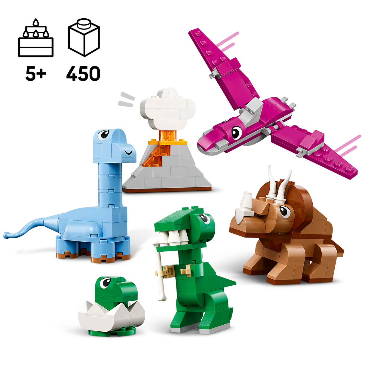 LEGO Classic Loomingulised dinosaurused 11041L