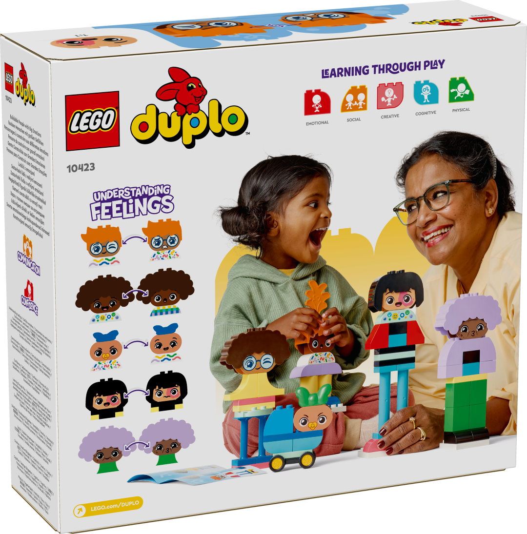 LEGO DUPLO Suurte emotsioonidega kokkupandavad inimesed 10423L