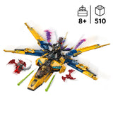 LEGO Ninjago Rasi ja Arini super stormi lennuk 71833L