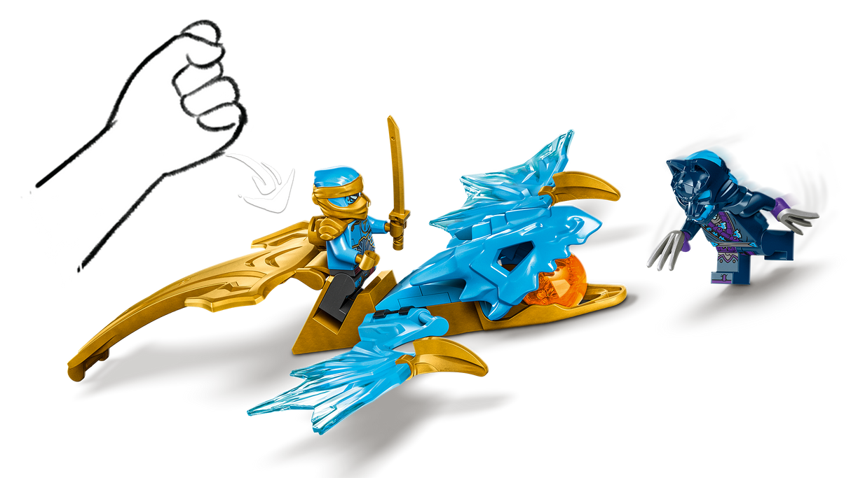 LEGO Ninjago Nya Tõusva Draakoni rünnak 71802L