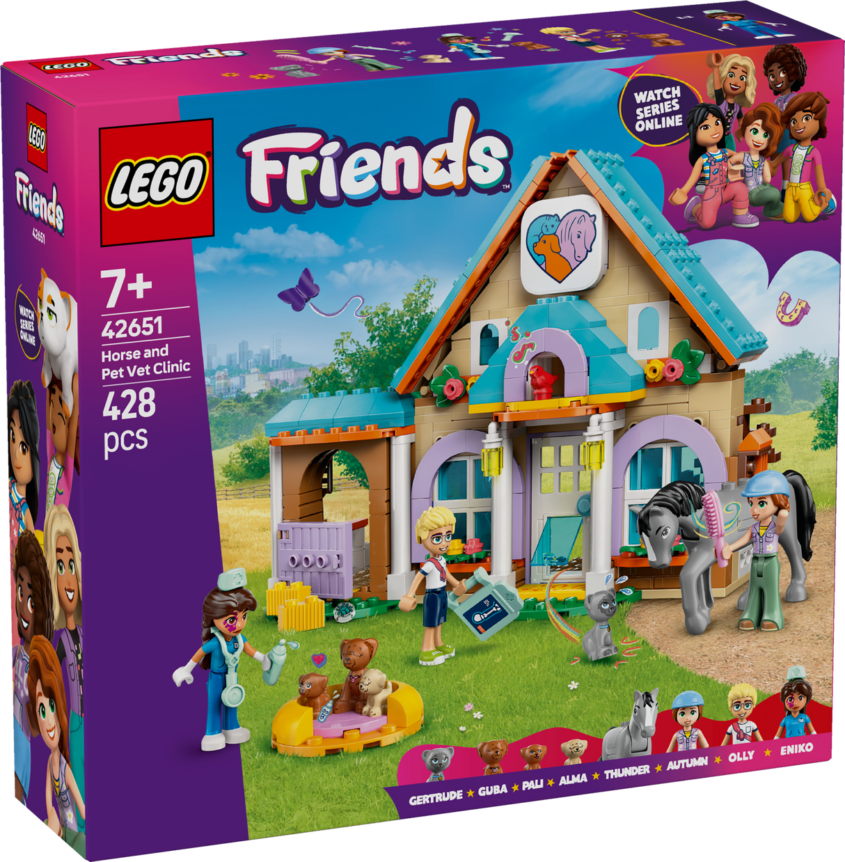 LEGO Friends Hobuse- ja lemmikloomakliinik 42651L