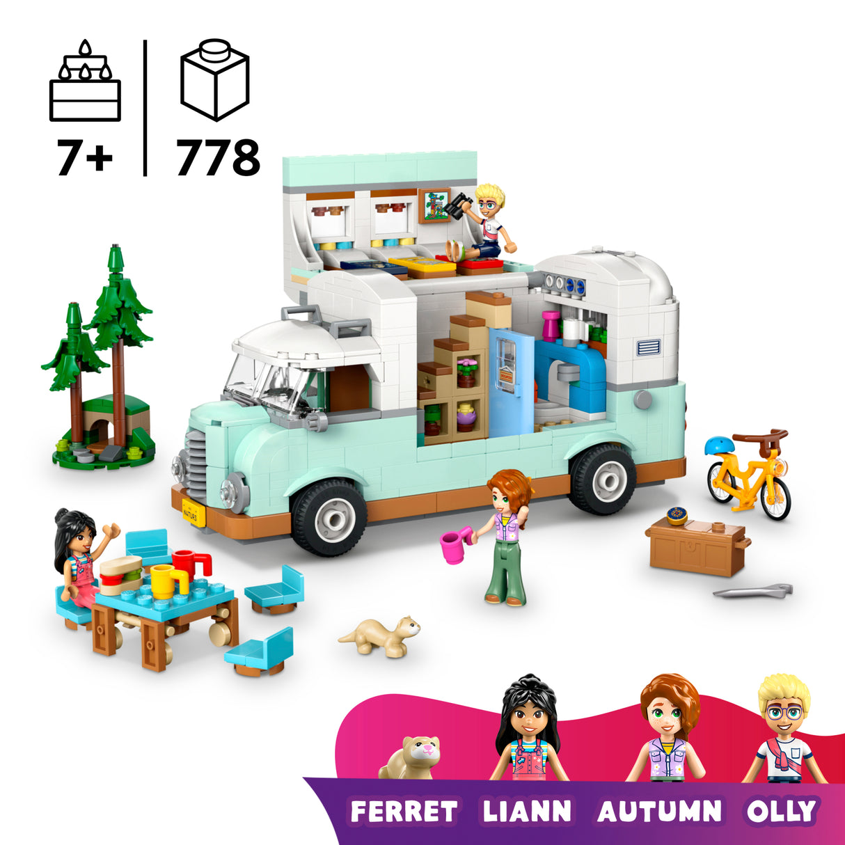 LEGO Friends Sõpruse autosuvila seiklus 42663L